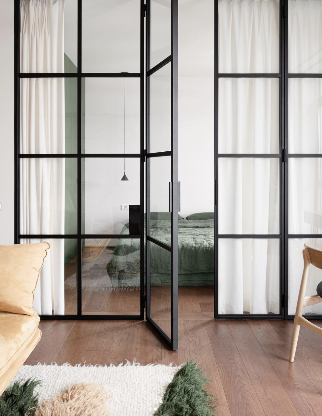 Handwoven Rug "Forest"