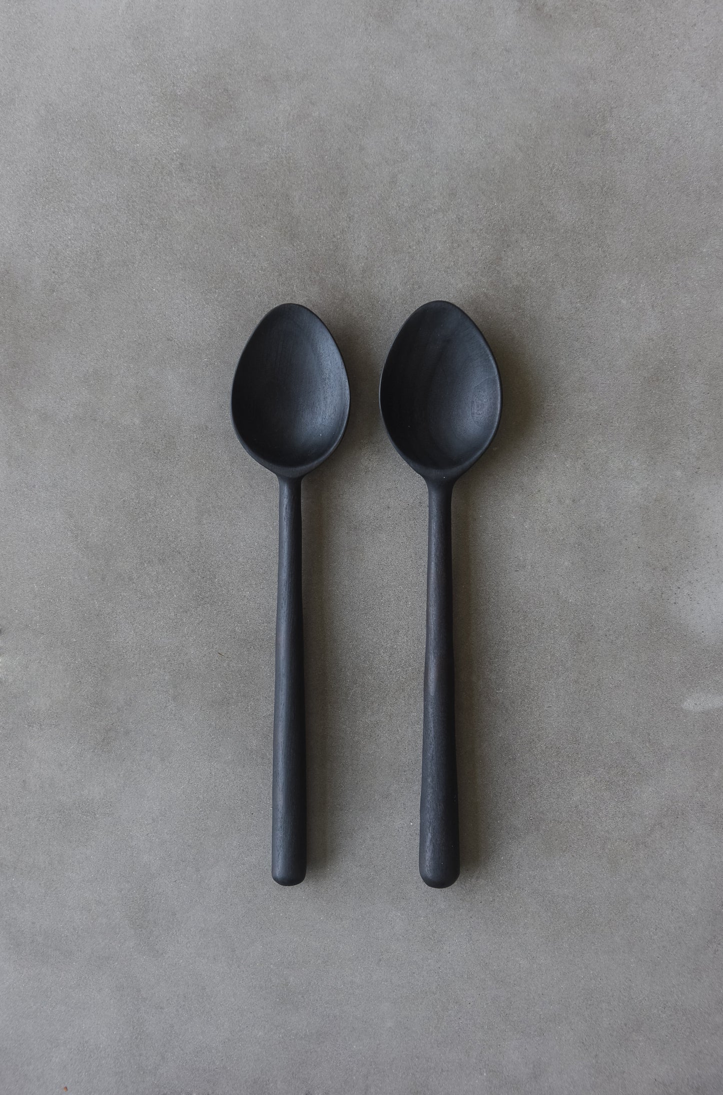 Walnut Wood Spoon with Straight Handle