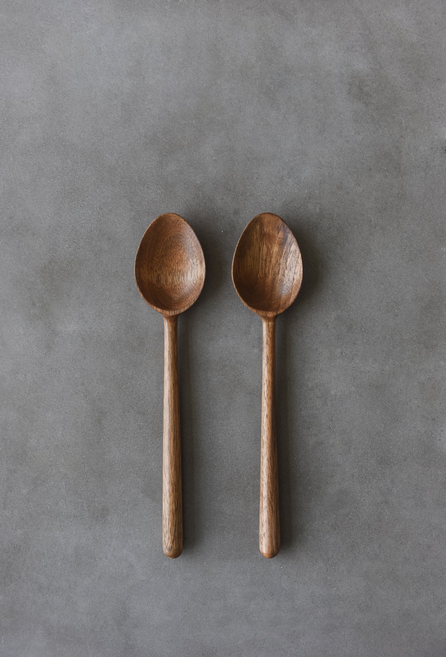 Walnut Wood Spoon with Straight Handle