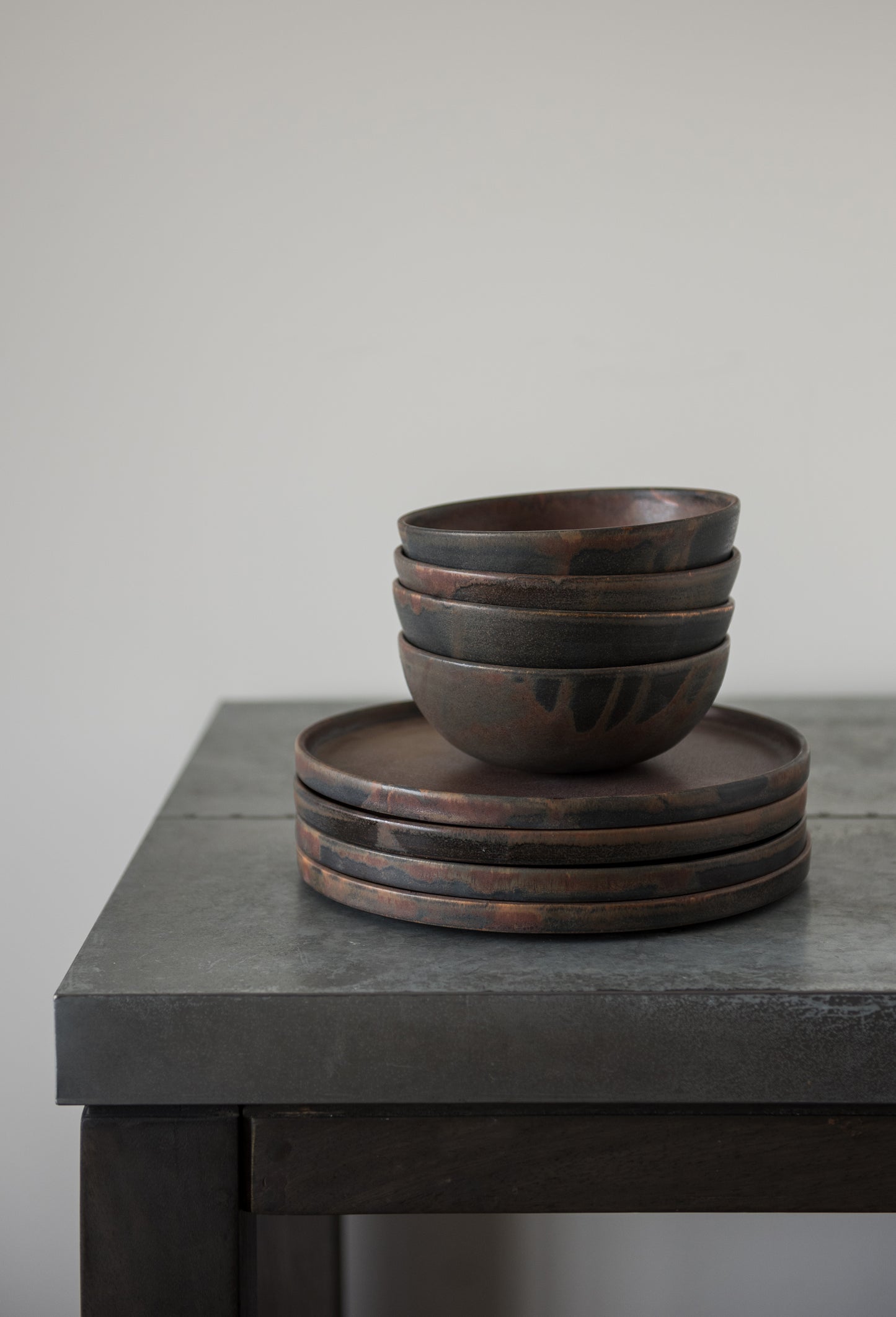 Rust Stoneware Everyday Bowl