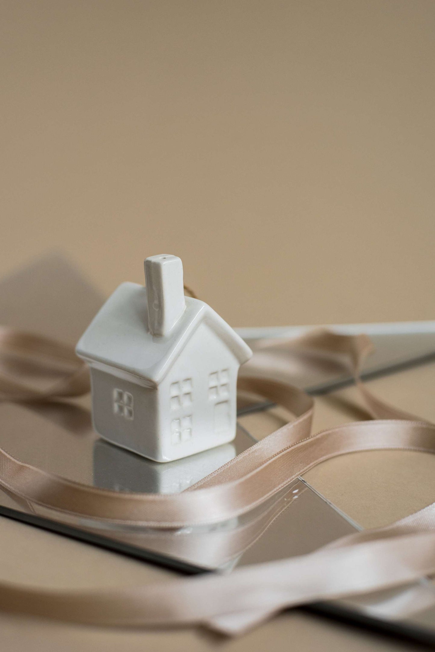 Handmade Porcelain Christmas Tree Ornament Set