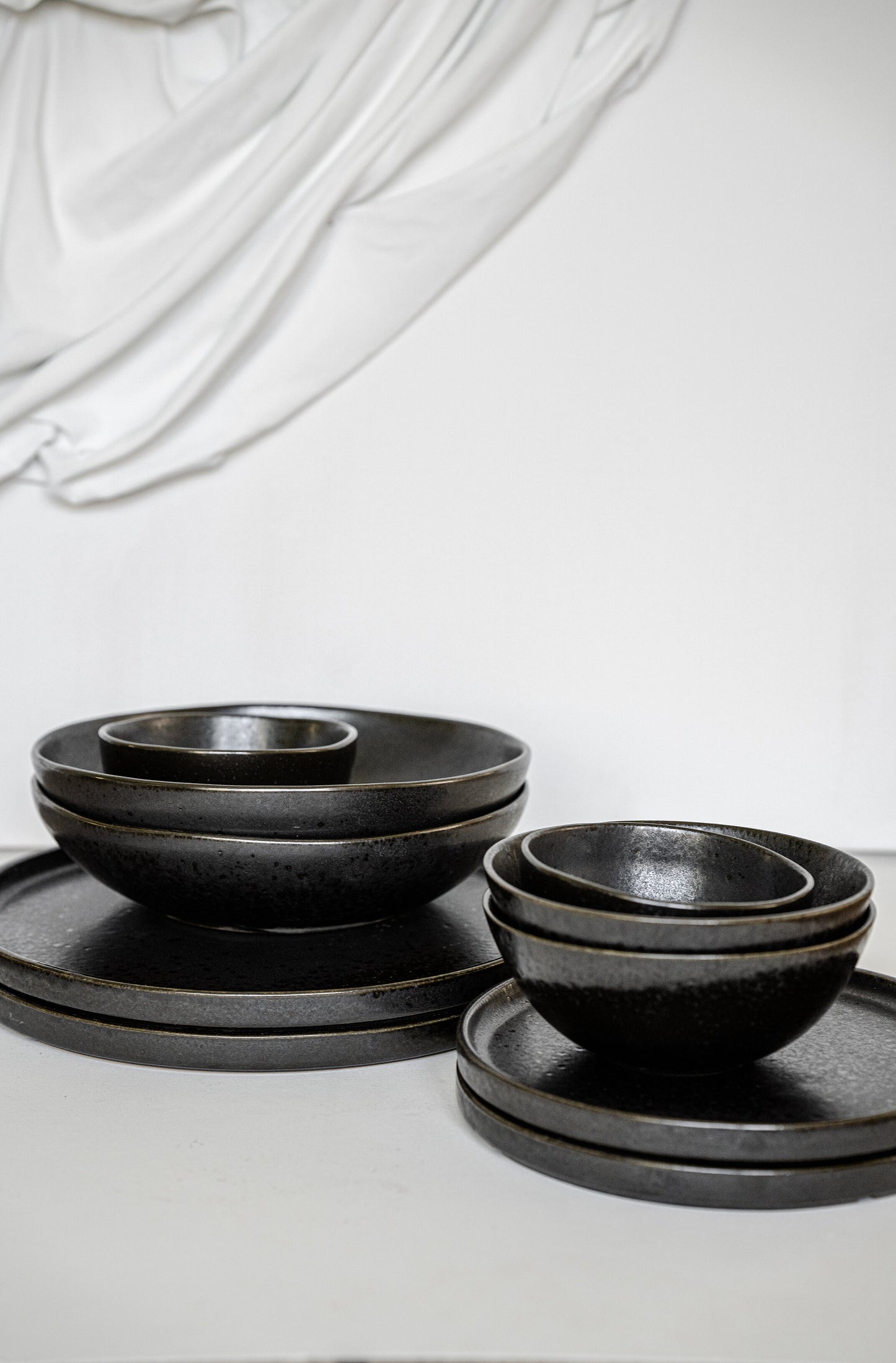 Black Stoneware Mini Bowl
