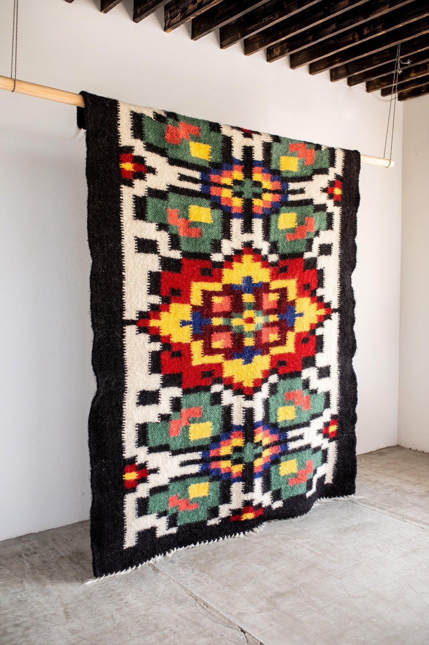 Handwoven Carpathian Wool Lizhnyk