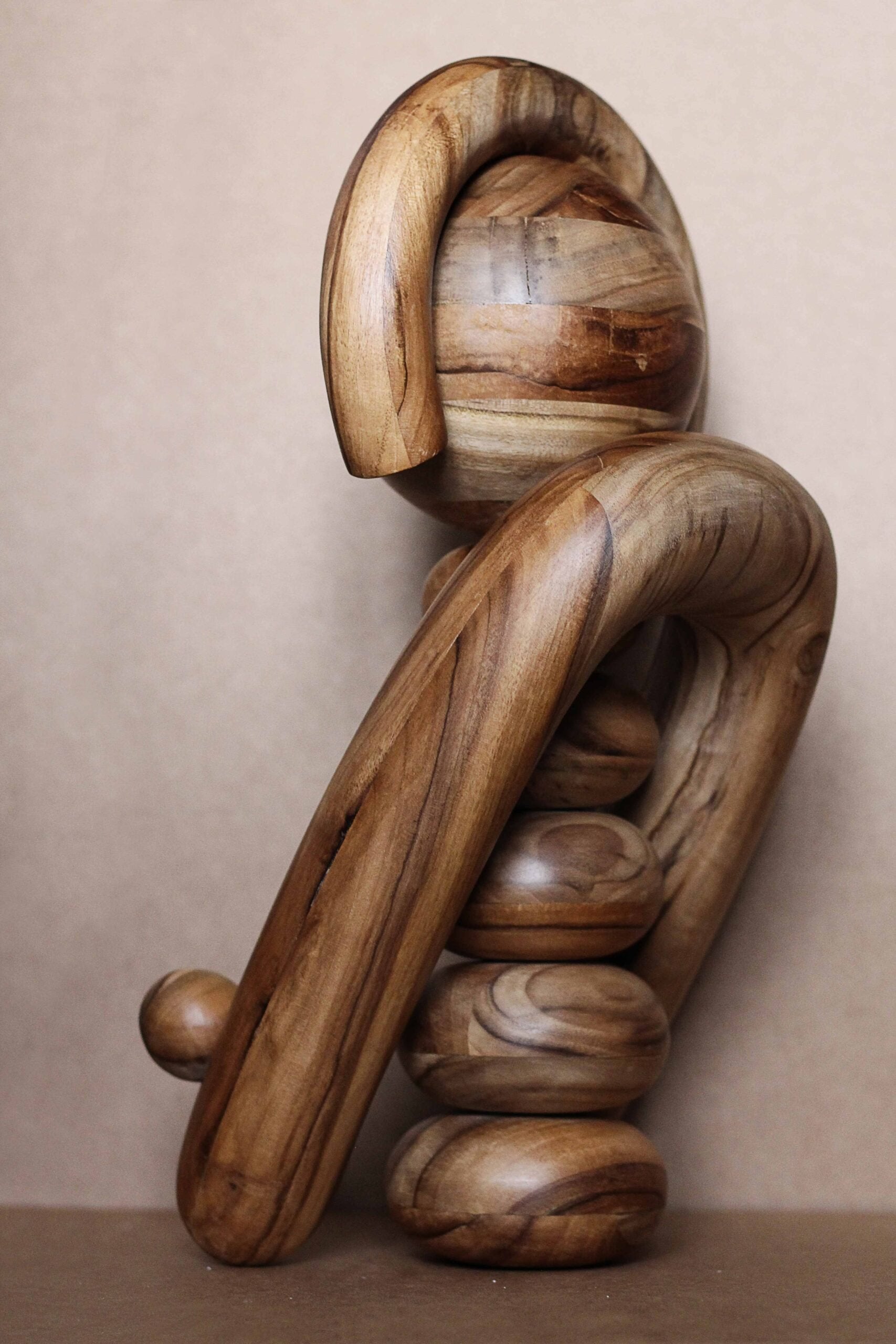 Wooden Sculpture Earth