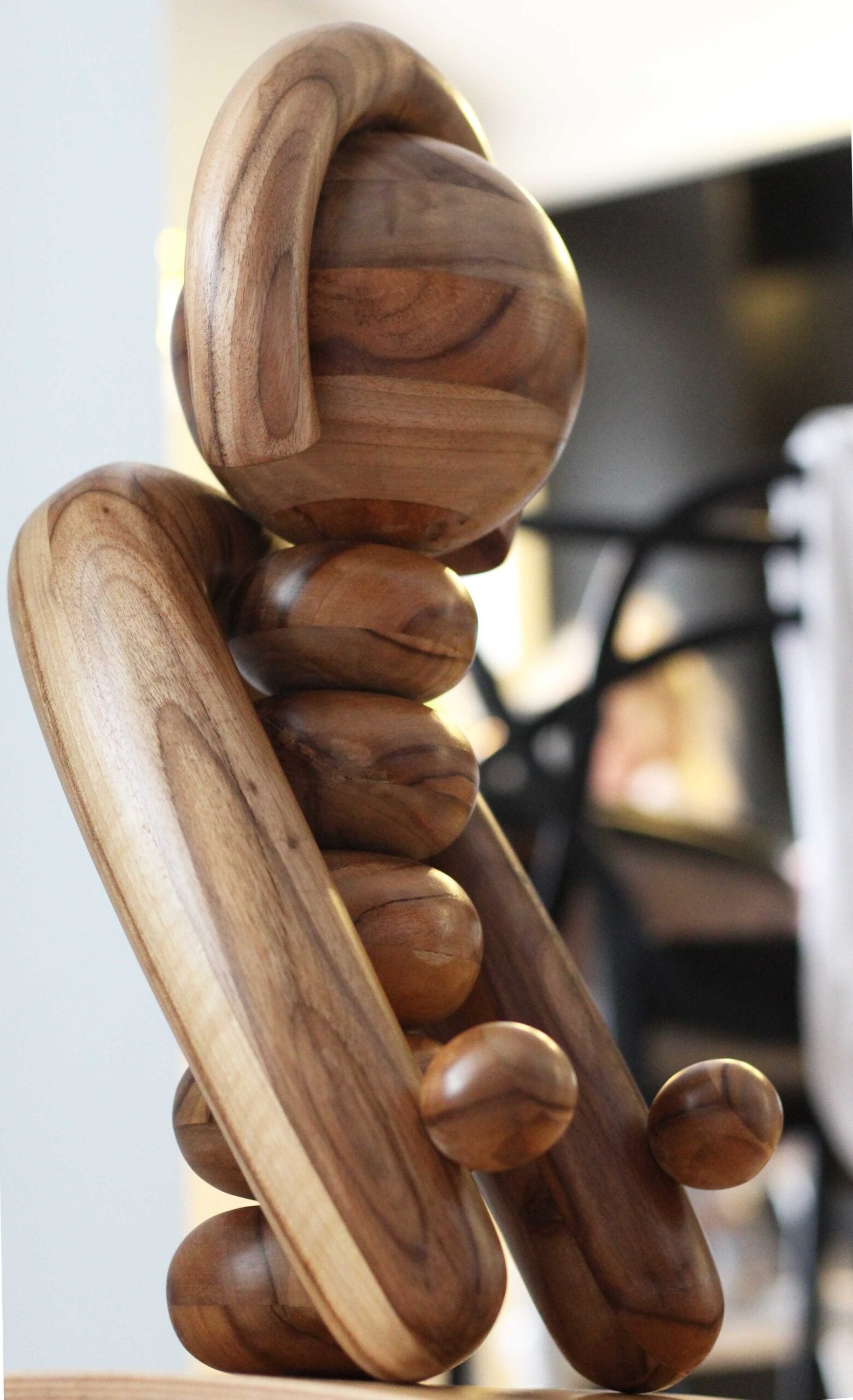 Wooden Sculpture Earth