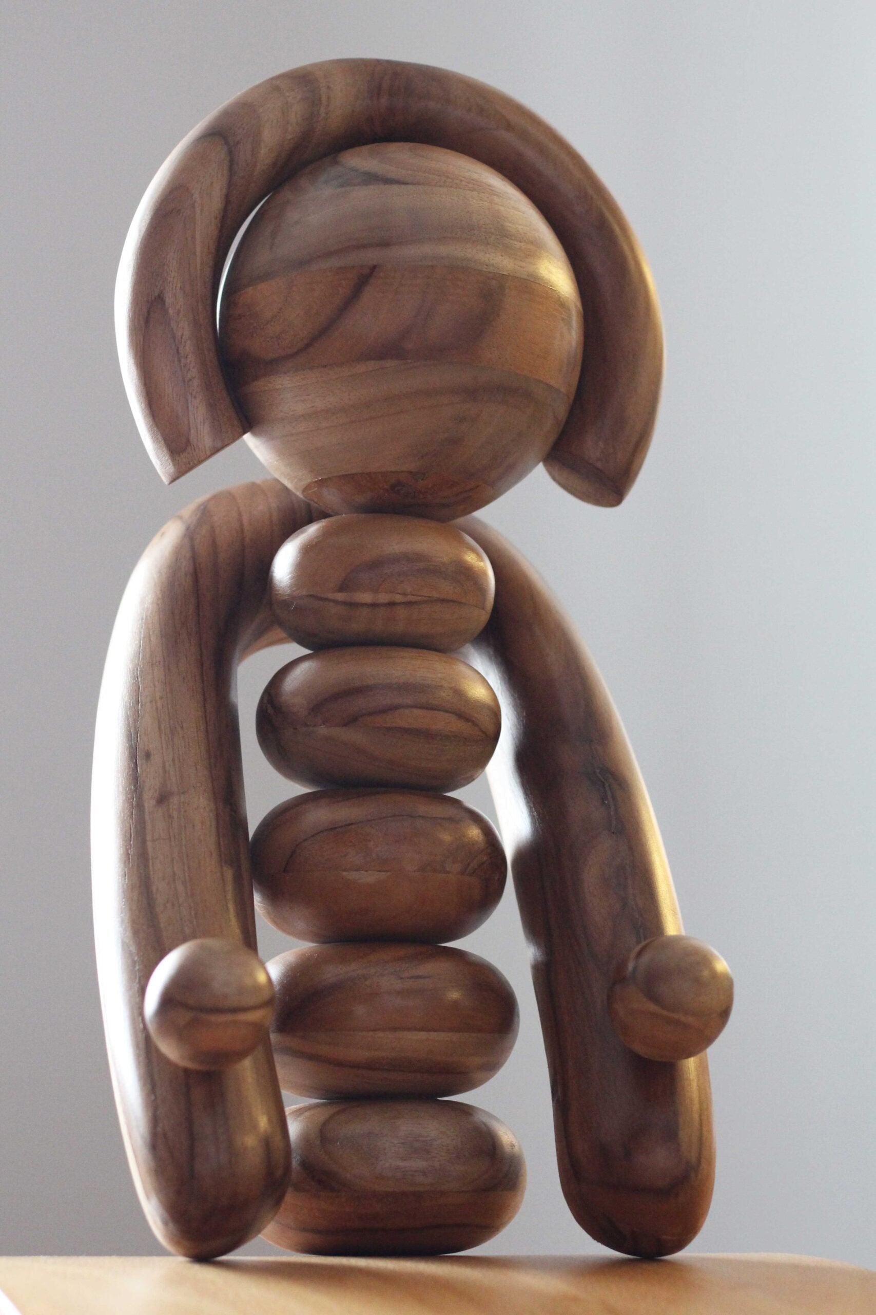 Wooden Sculpture Earth