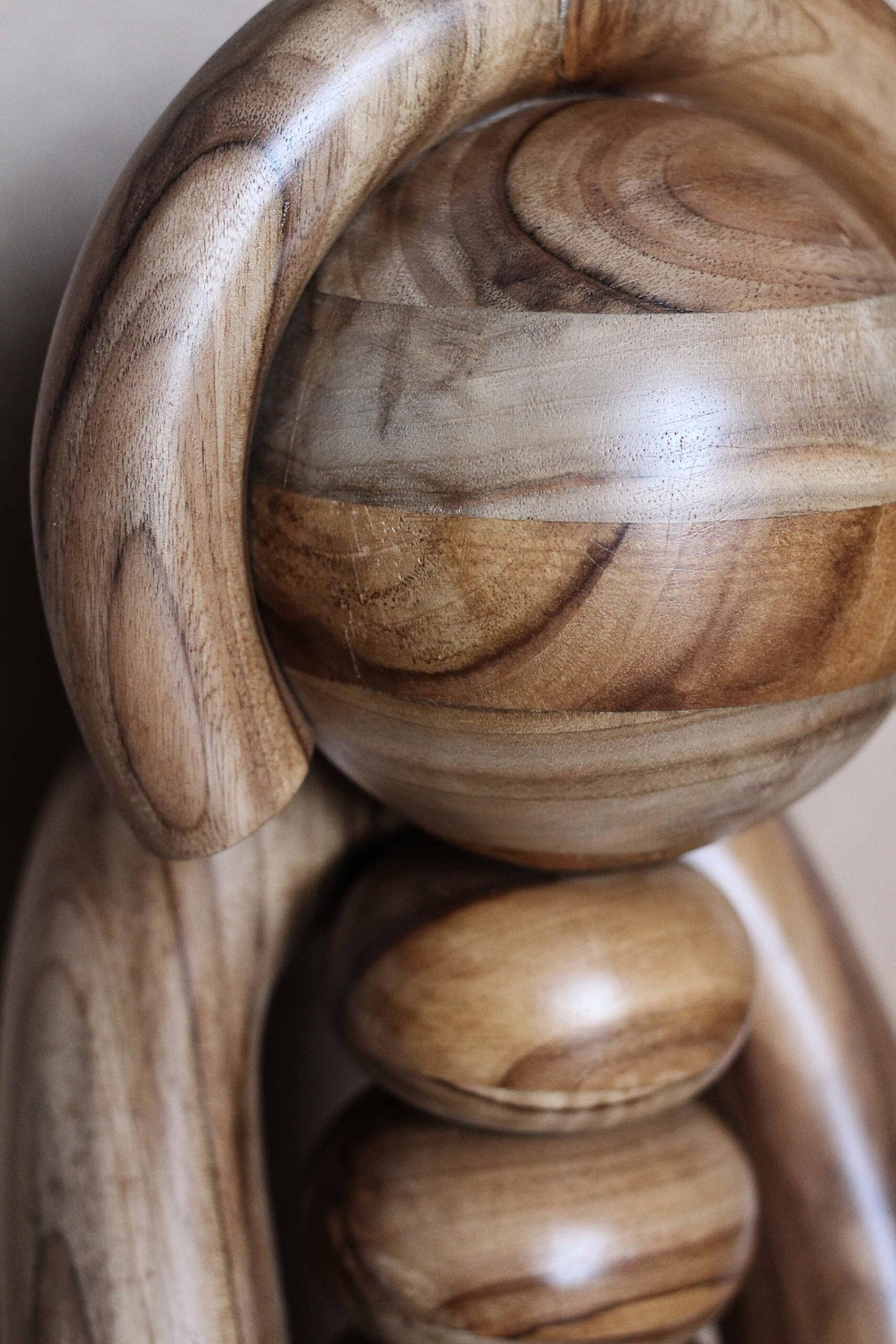 Wooden Sculpture Earth