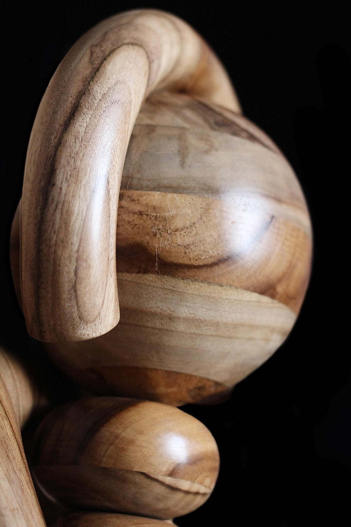 Wooden Sculpture Earth