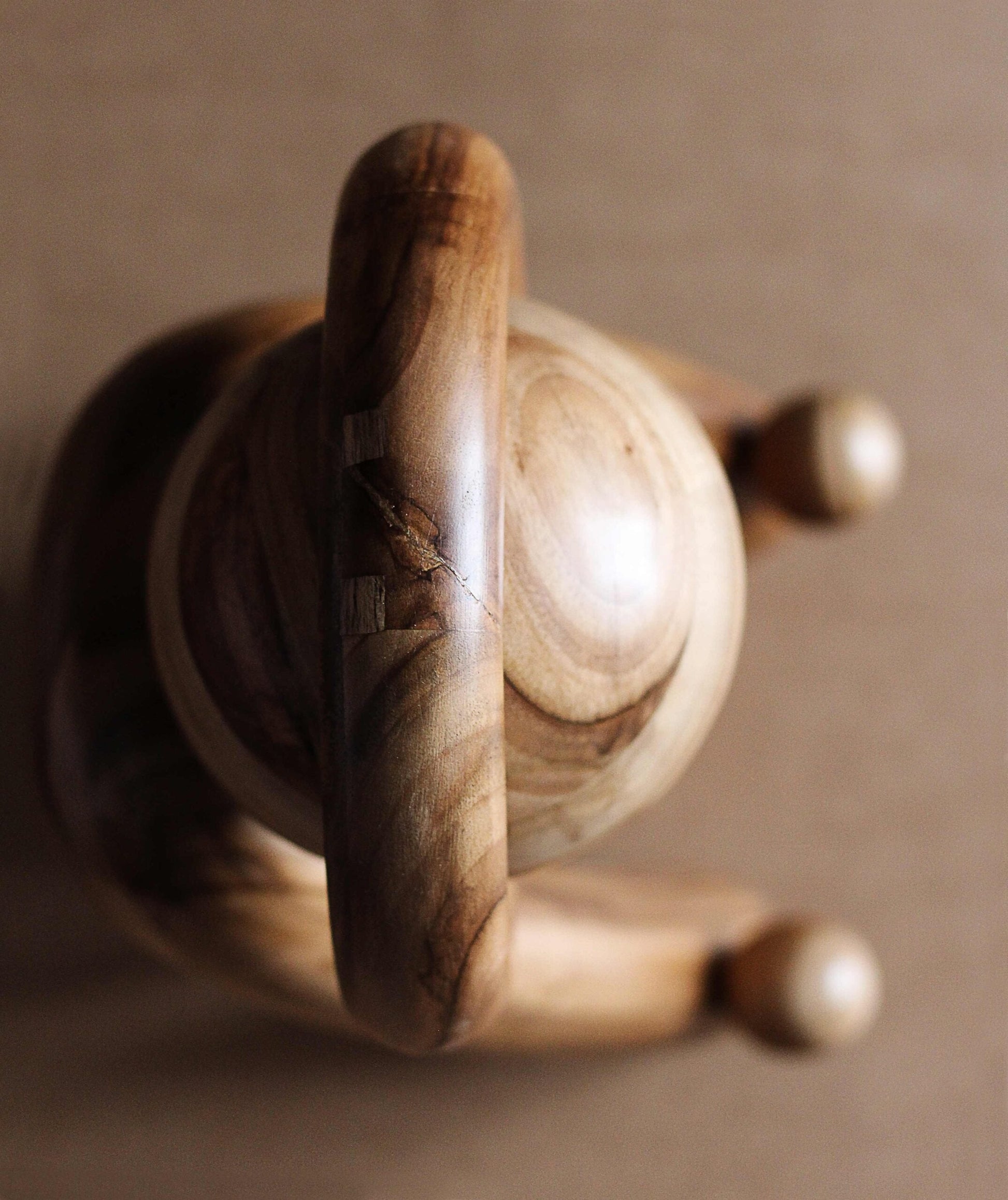 Wooden Sculpture Earth