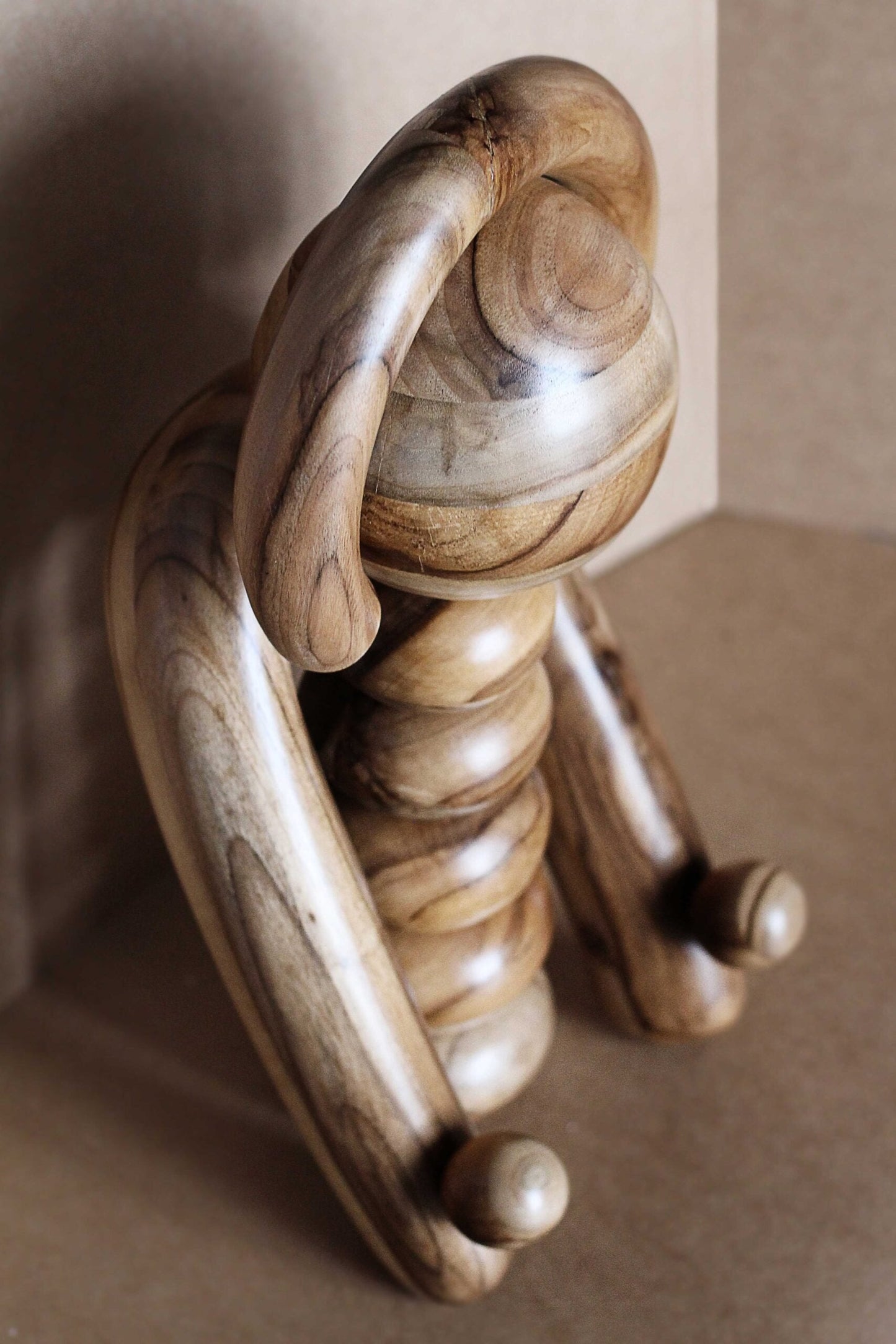 Wooden Sculpture Earth