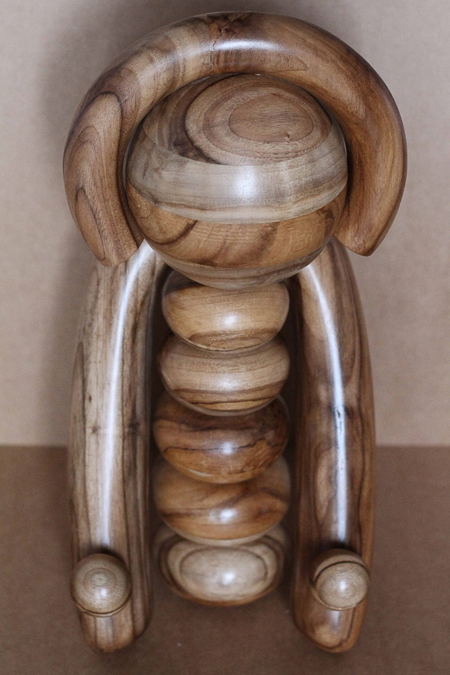 Wooden Sculpture Earth