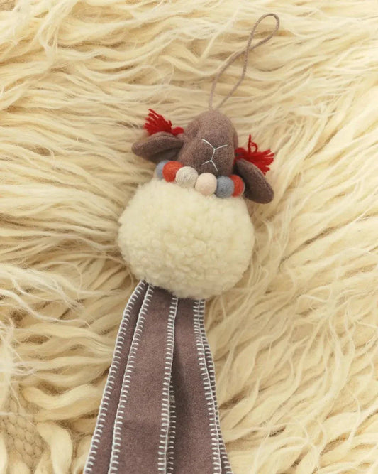 Wool Lamb Toy - Small, Soft, Perfect for Children’s Comfort and Gift