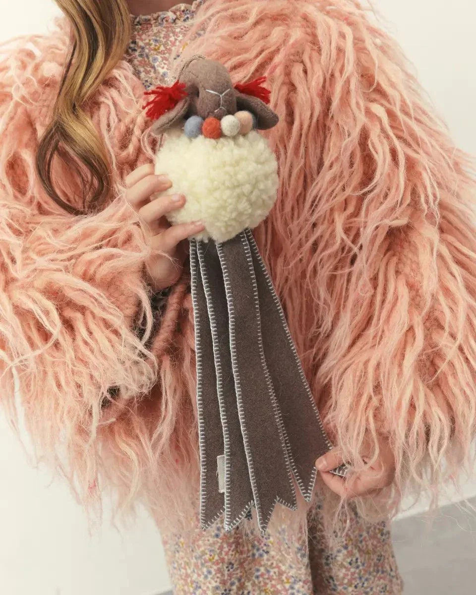 Wool Lamb Toy - Small, Soft, Perfect for Children’s Comfort and Gift