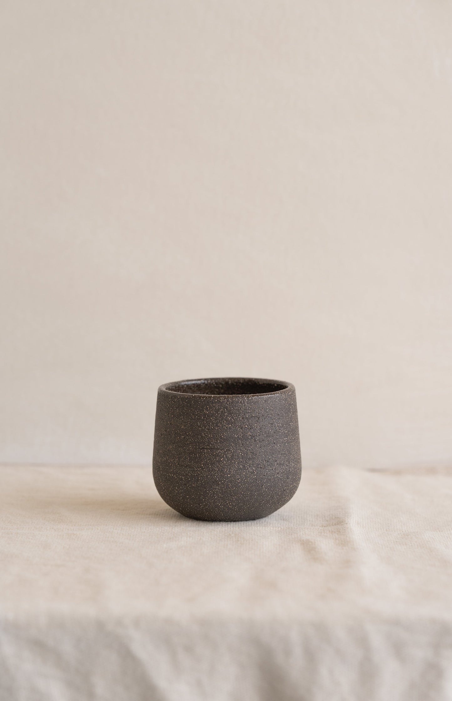 Handmade Stoneware Coffee Cup "Pumpernickel"