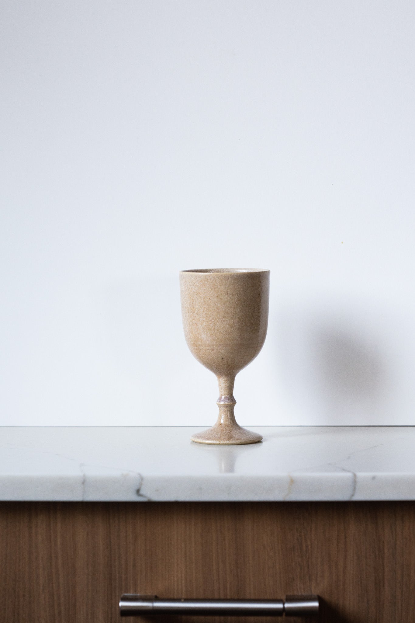Wheel-Thrown Ceramic Wine Glasses / Goblets