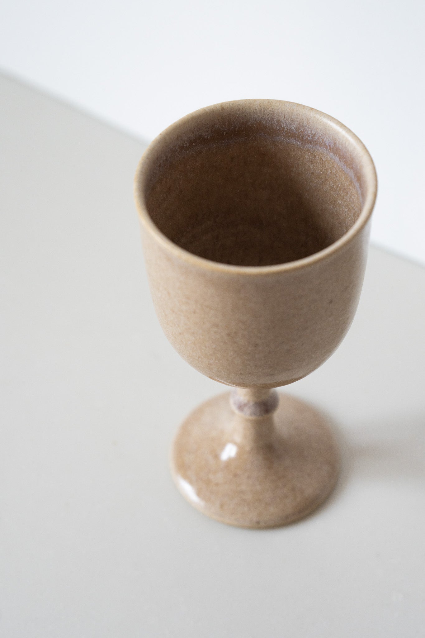 Wheel-Thrown Ceramic Wine Glasses / Goblets