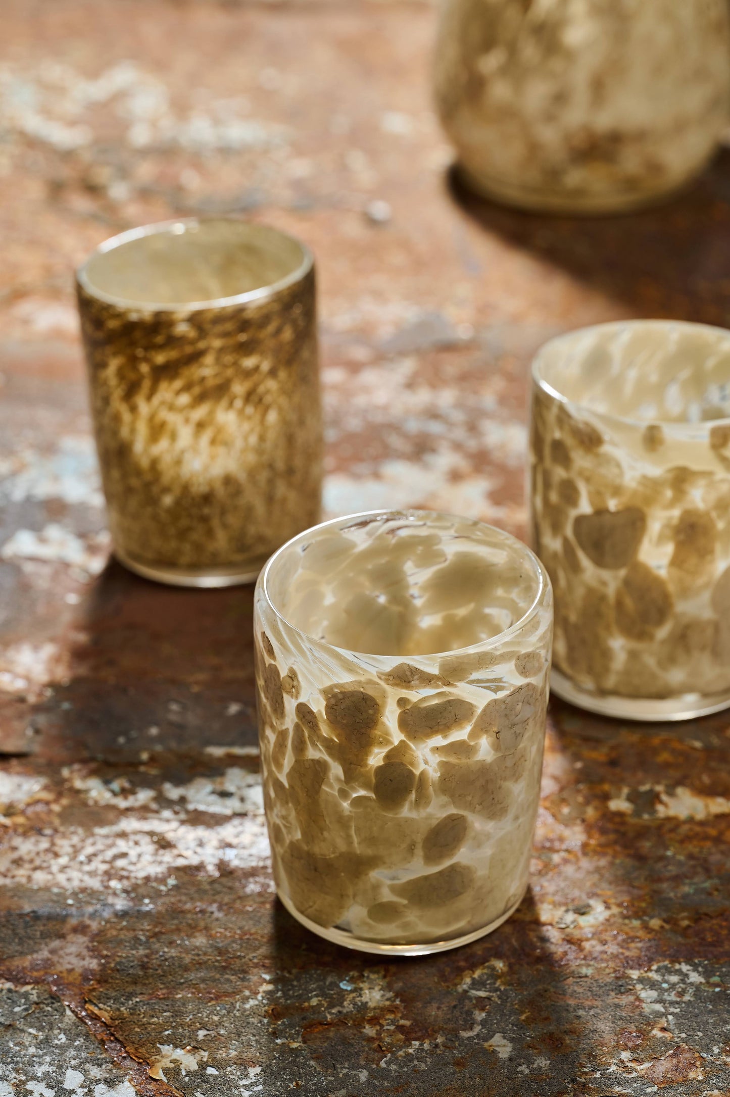 Hand Blown Glass Tumbler