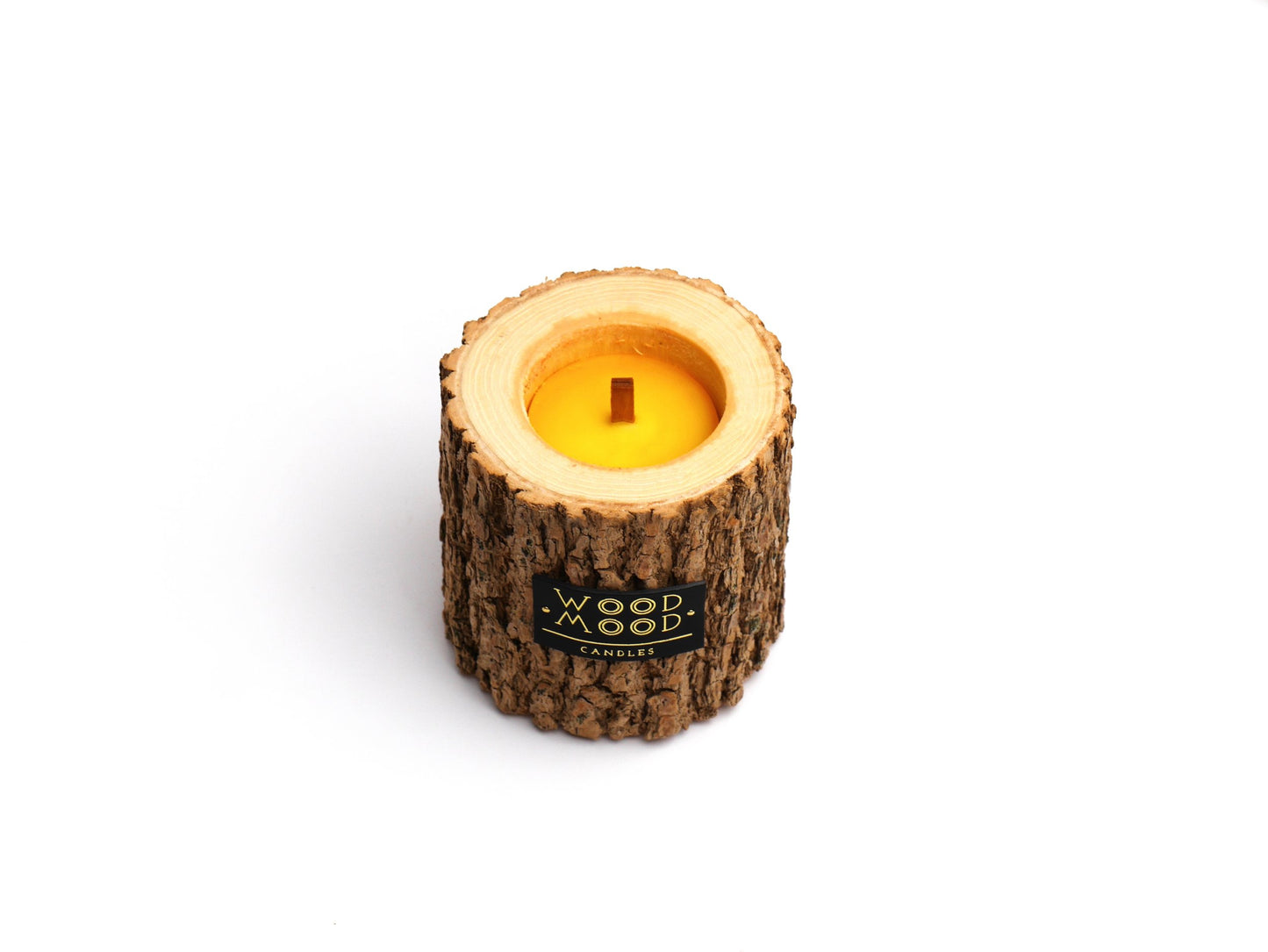 Rocky Wood Candle