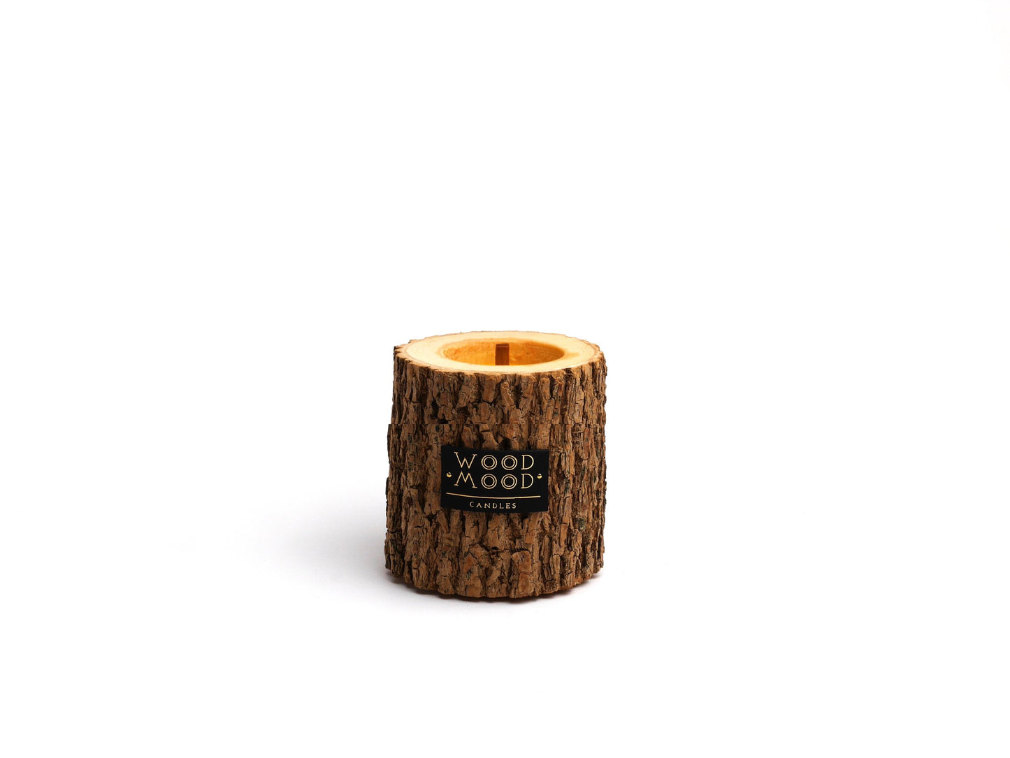 Rocky Wood Candle