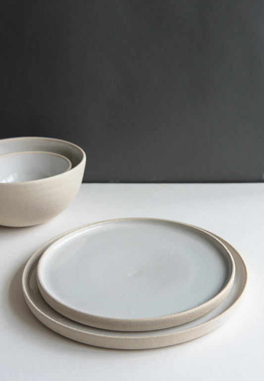 Handmade Stoneware Dinner Plates