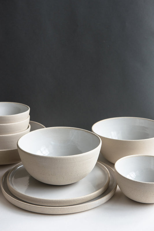 Handmade Stoneware Dinner Set