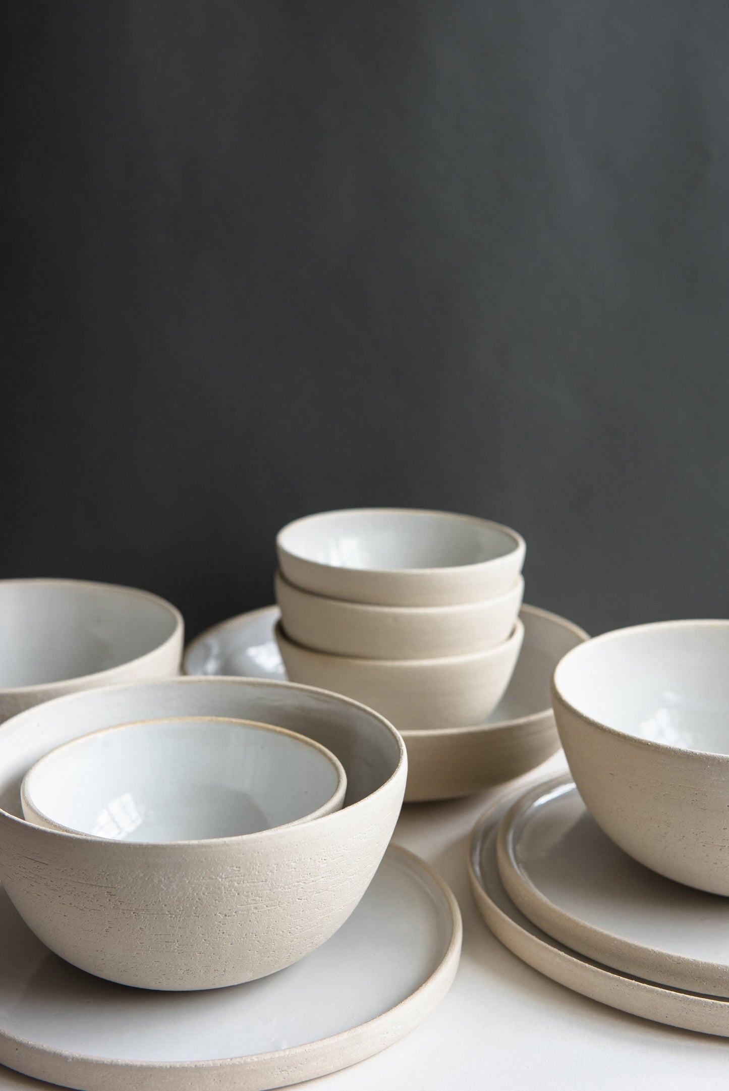 Handmade Stoneware Dinner Set