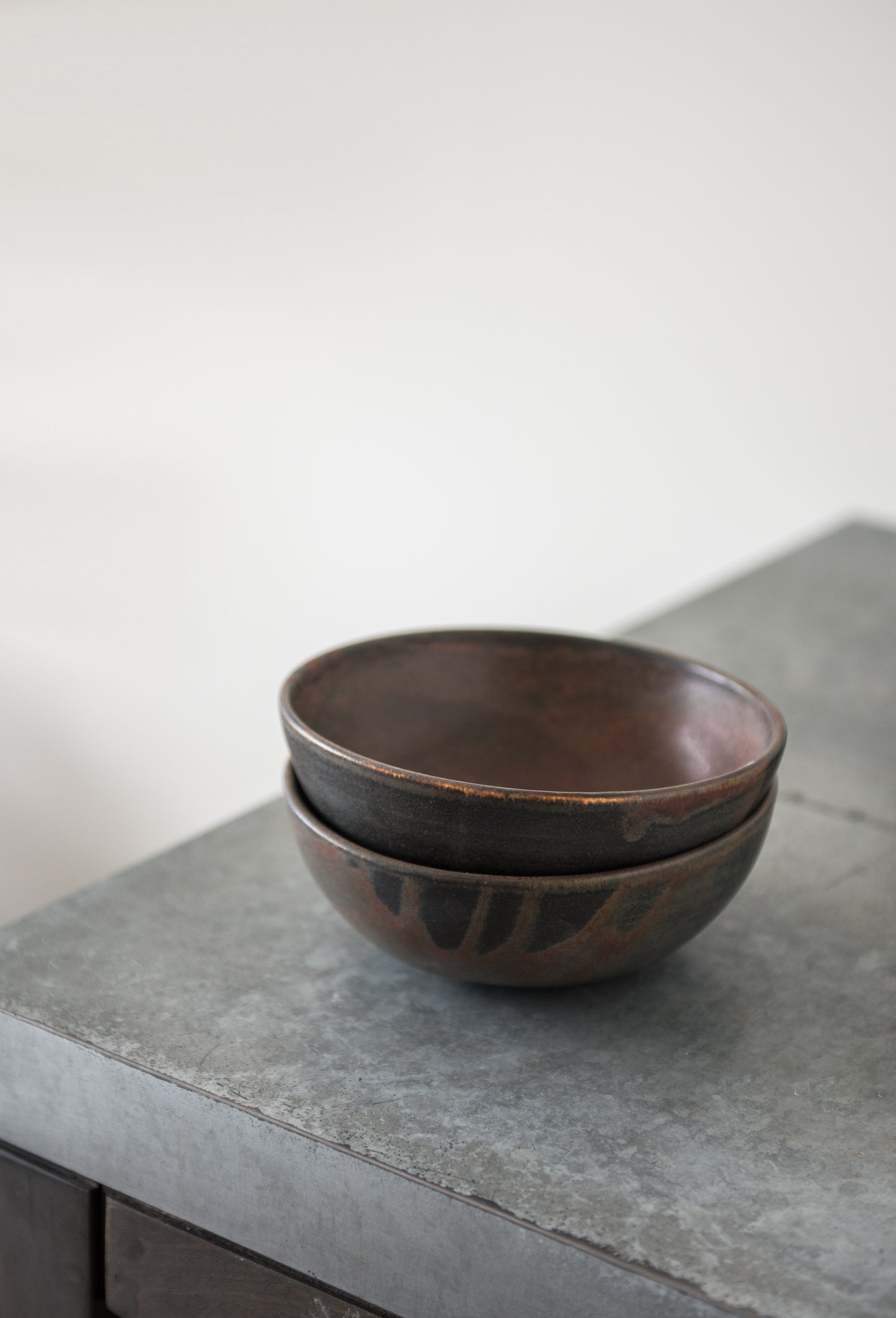 Rust Stoneware Everyday Bowl