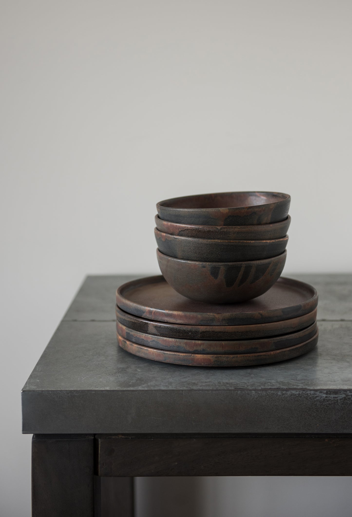 Rust Stoneware Everyday Bowl