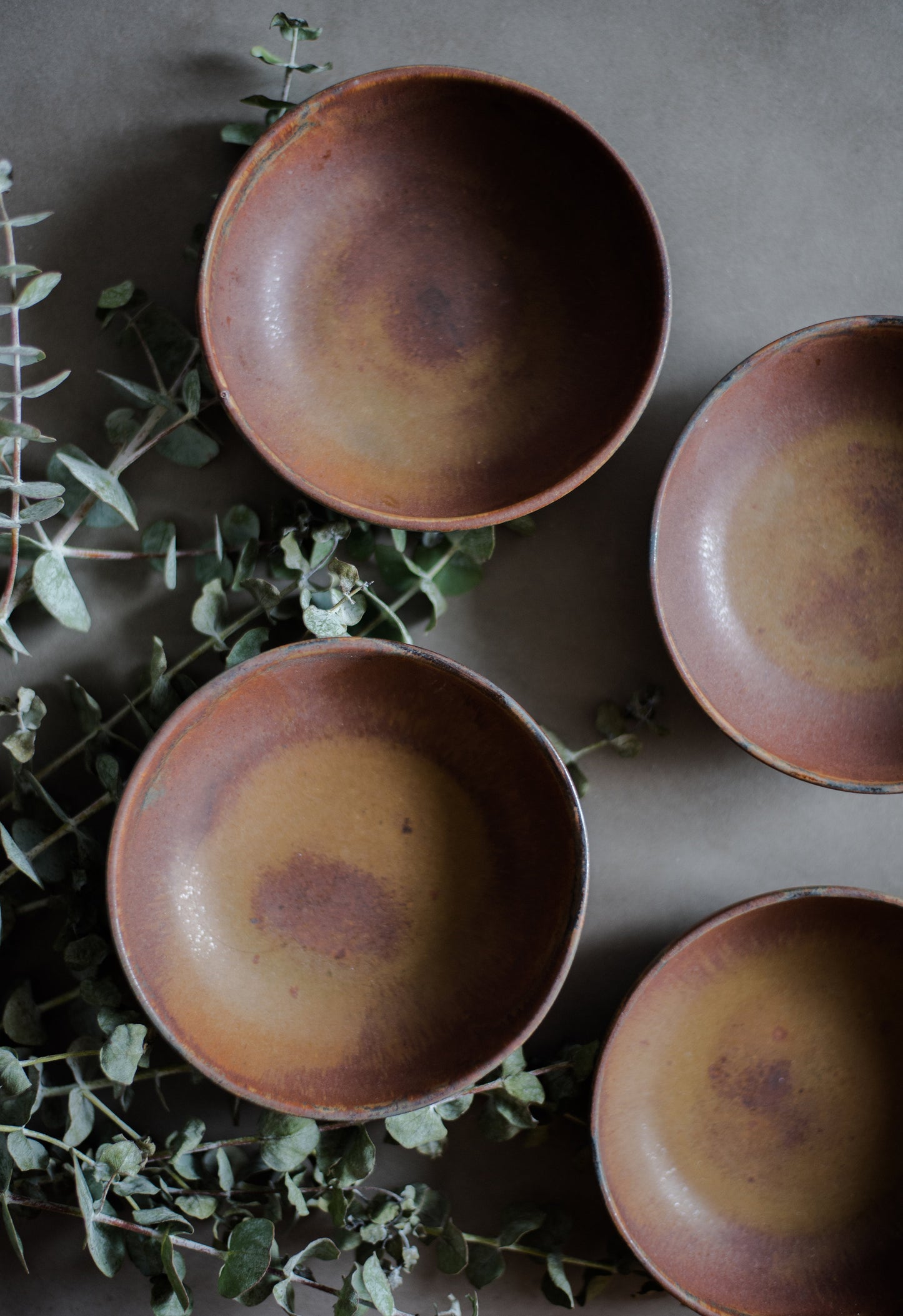 Rust Stoneware Mini Bowl