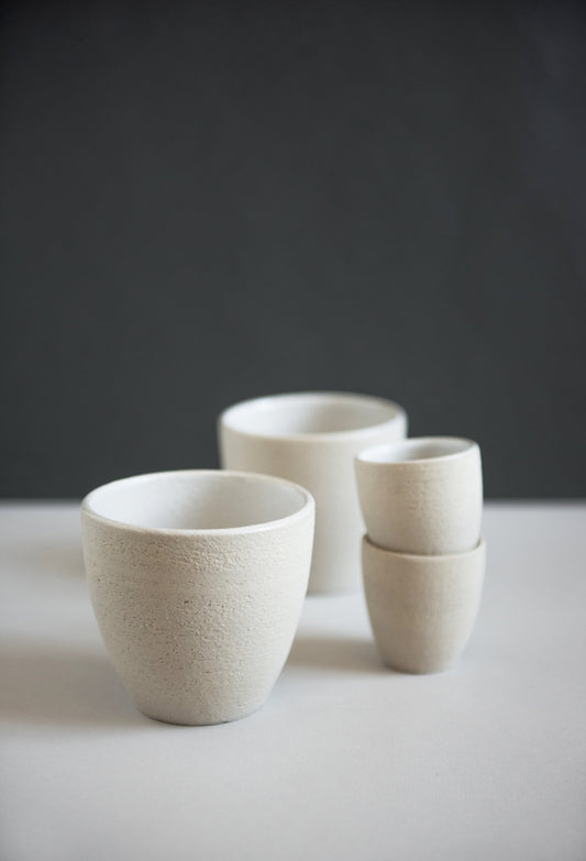 Handmade Stoneware Coffee Cup