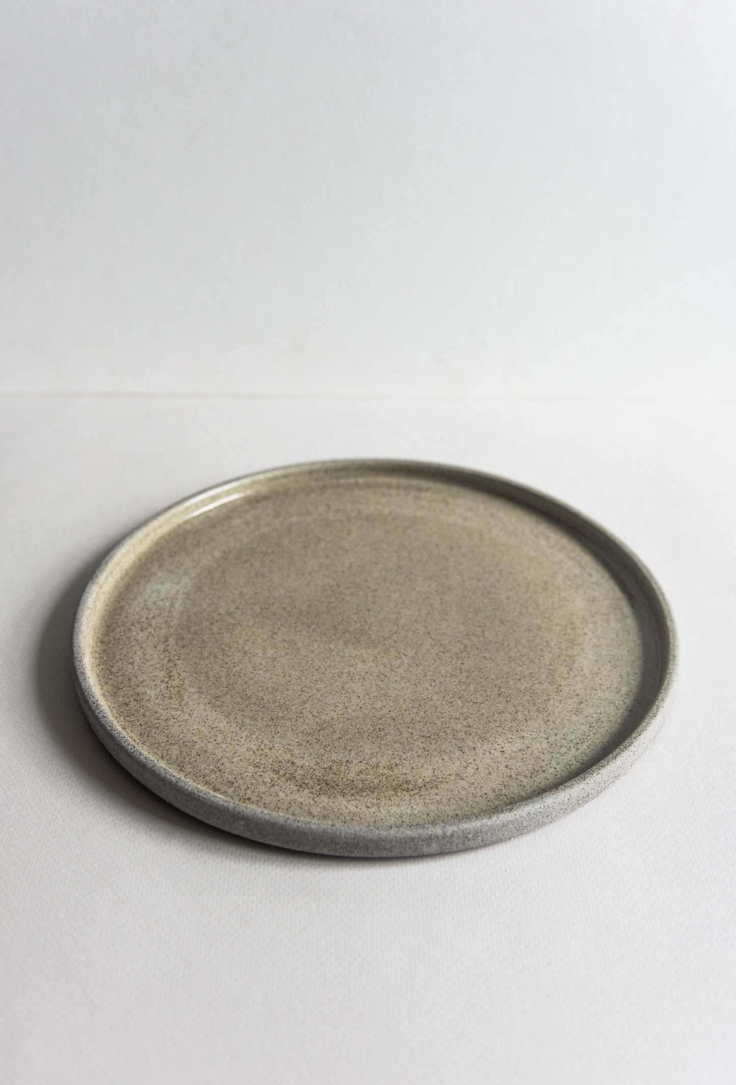 Stoneware Dinner Plates "Concrete"