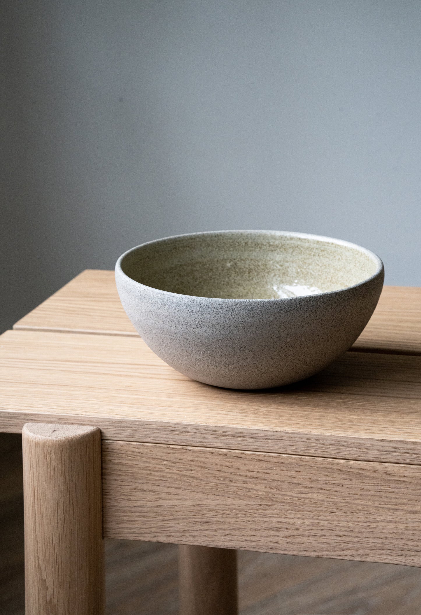 Stoneware Everyday Bowl "Concrete"