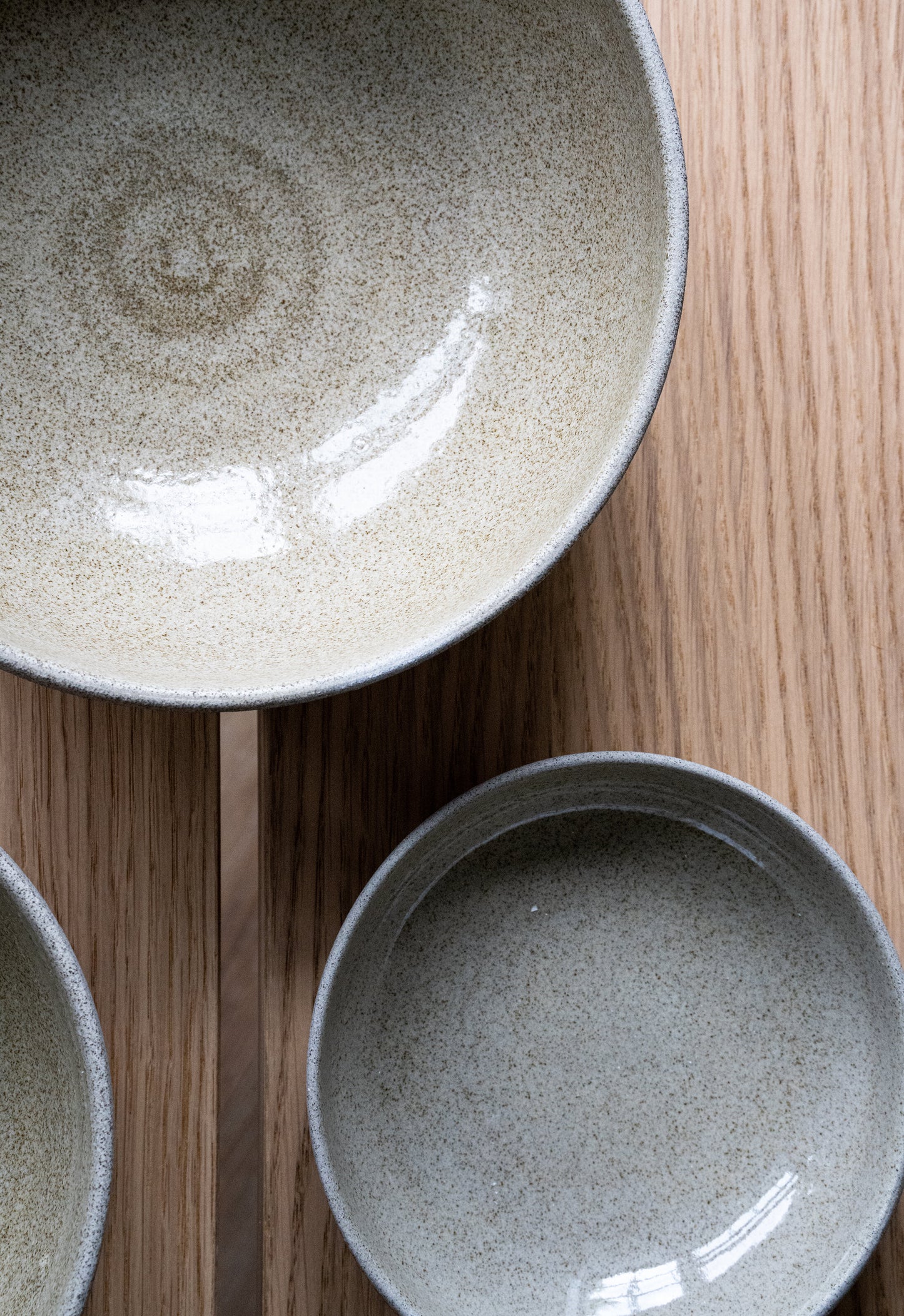 Handmade Stoneware Ramen Bowl "Concrete"