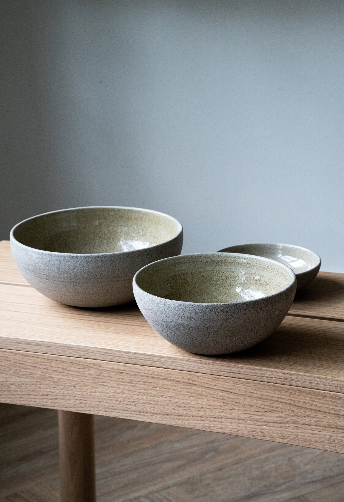 Stoneware Everyday Bowl "Concrete"