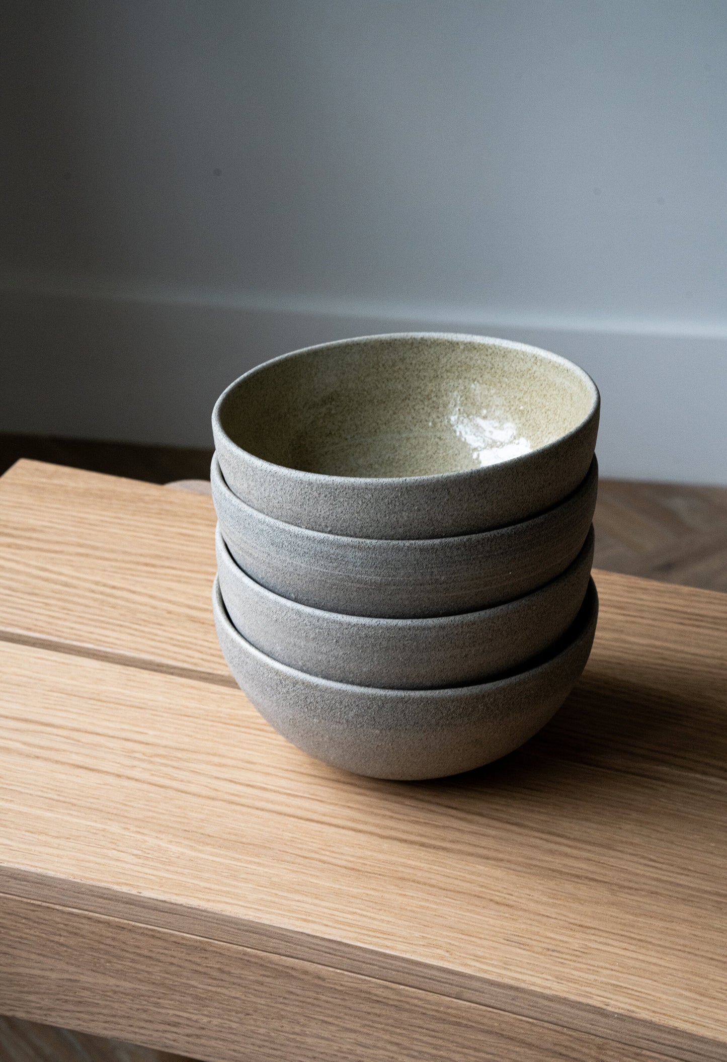 Stoneware Everyday Bowl "Concrete"