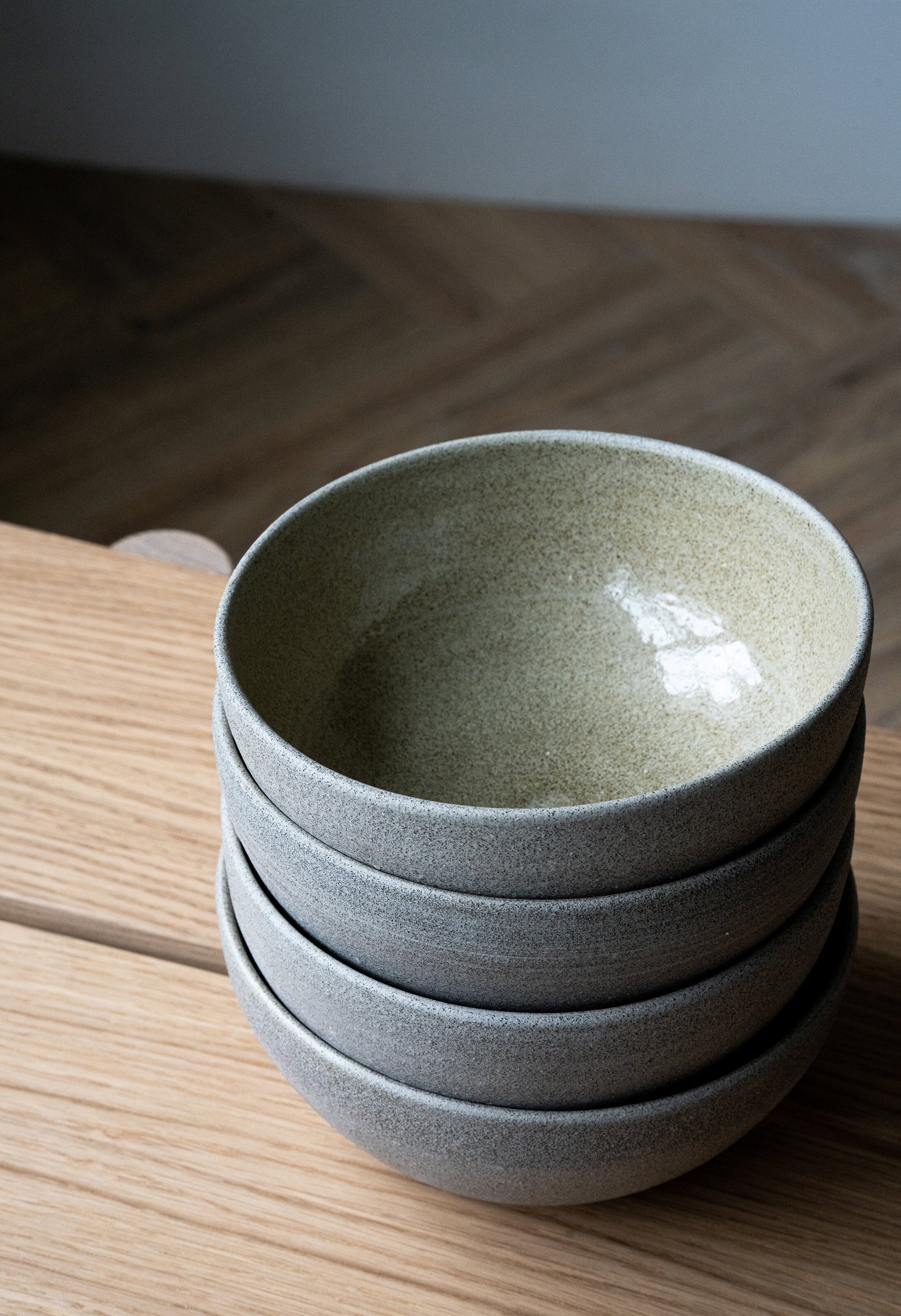 Stoneware Everyday Bowl "Concrete"