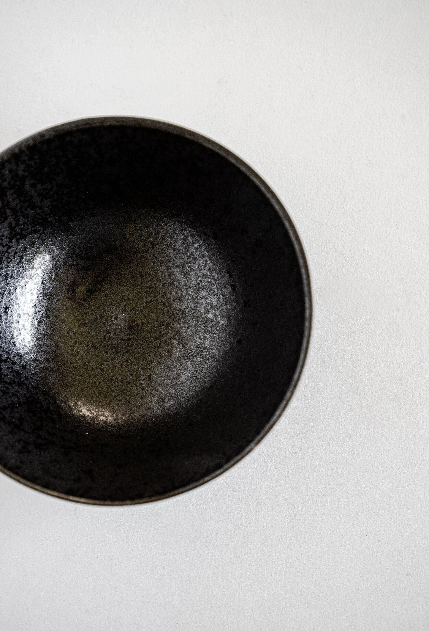 Black Stoneware Everyday Bowl