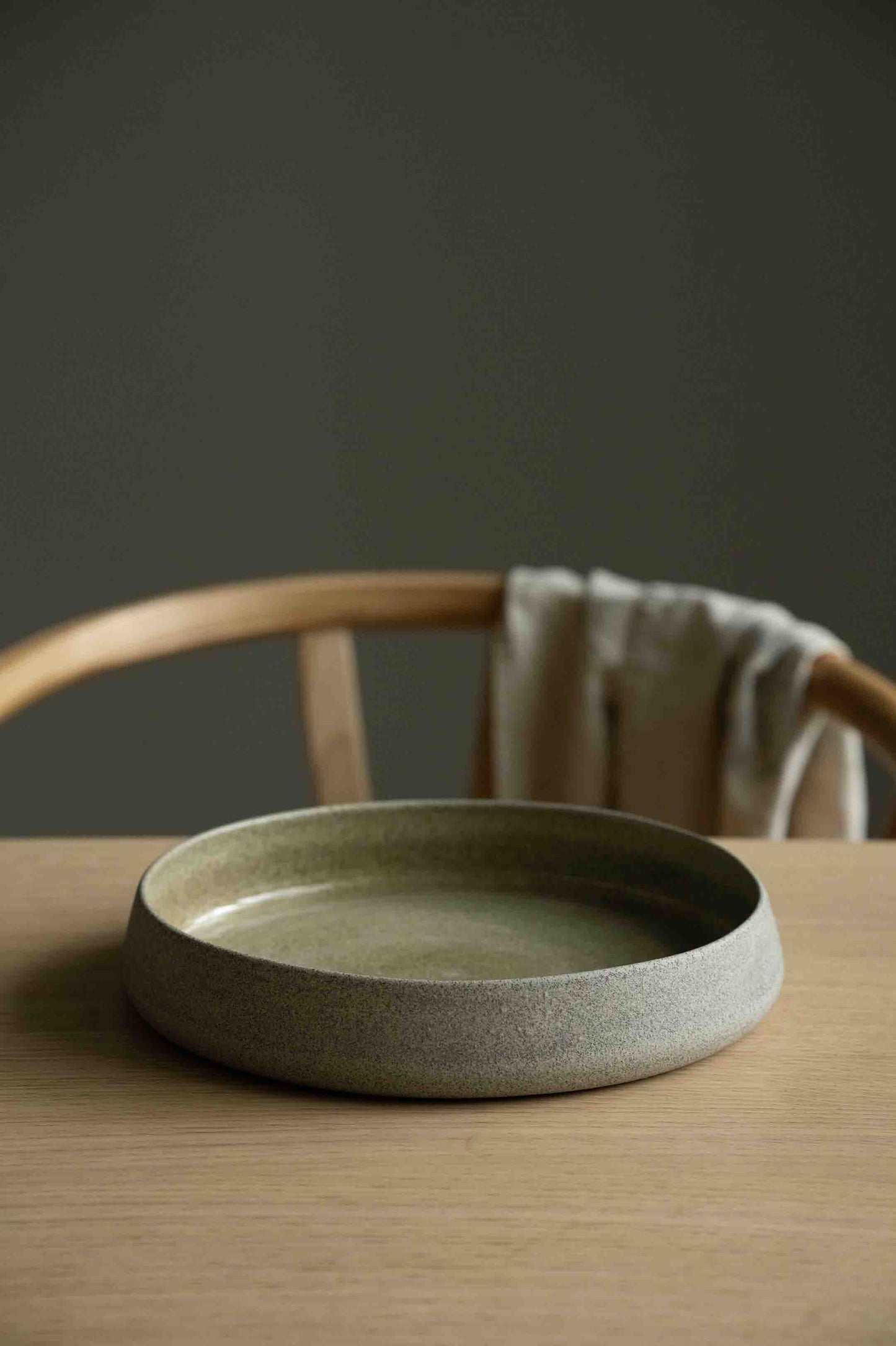 Handmade Stoneware Dinner Set "Concrete"