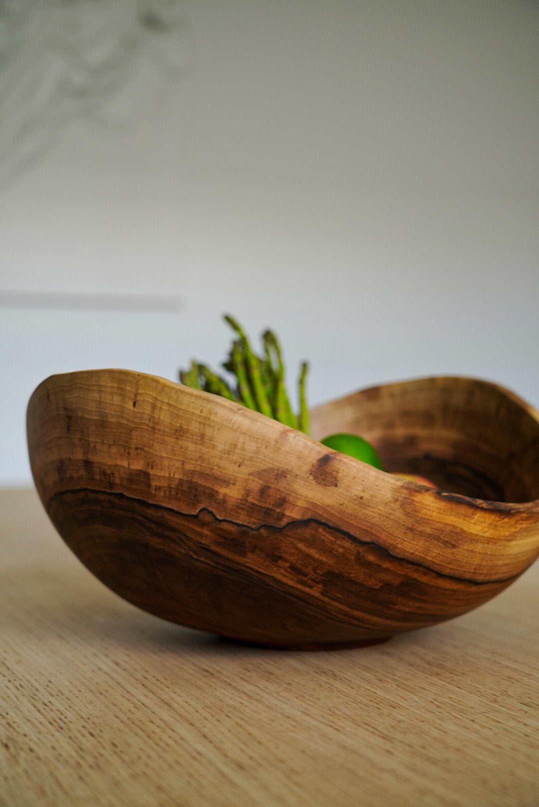 Hand Carved Extra Large Wooden Bowl