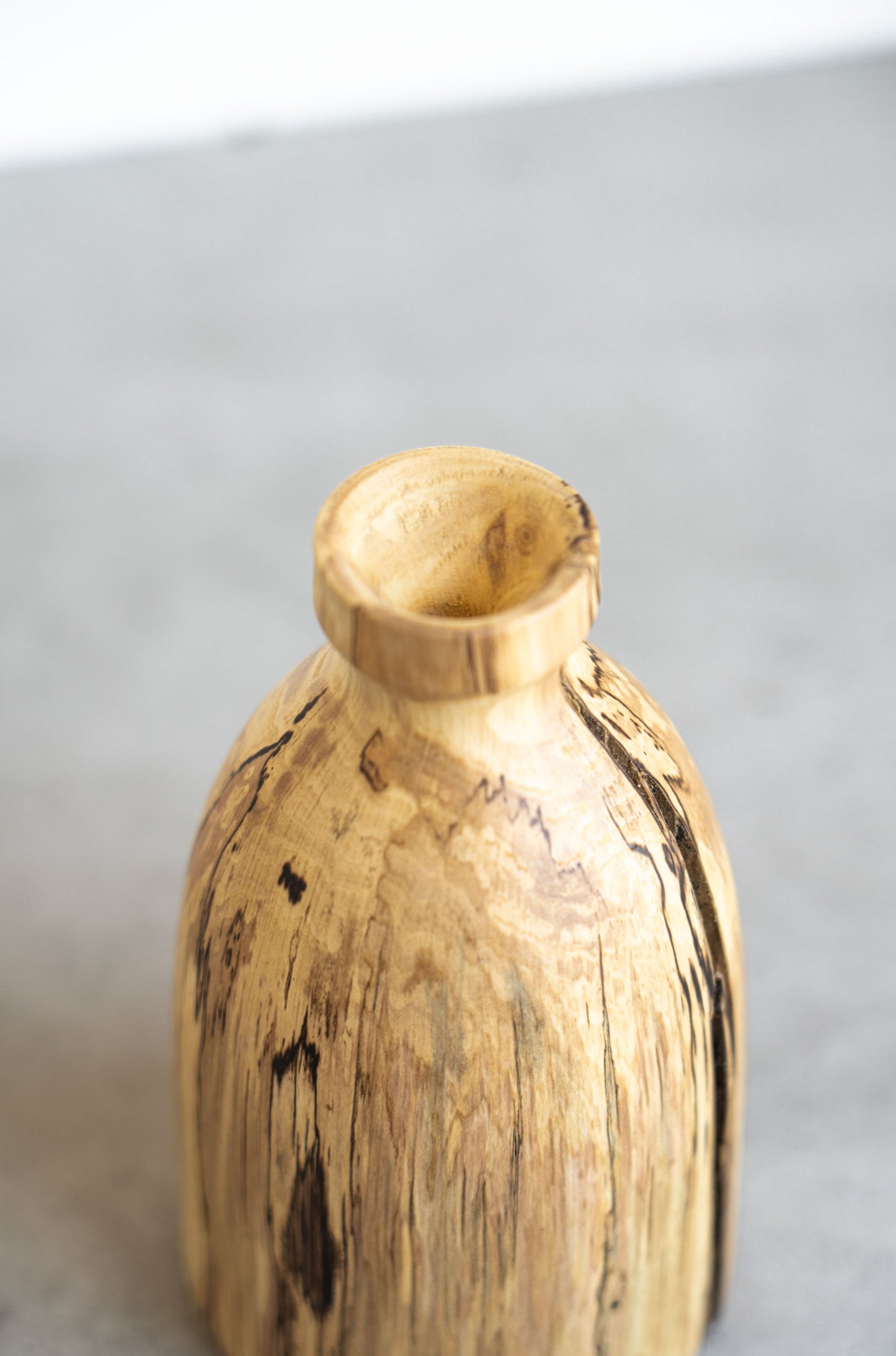 Maple Wood Vase