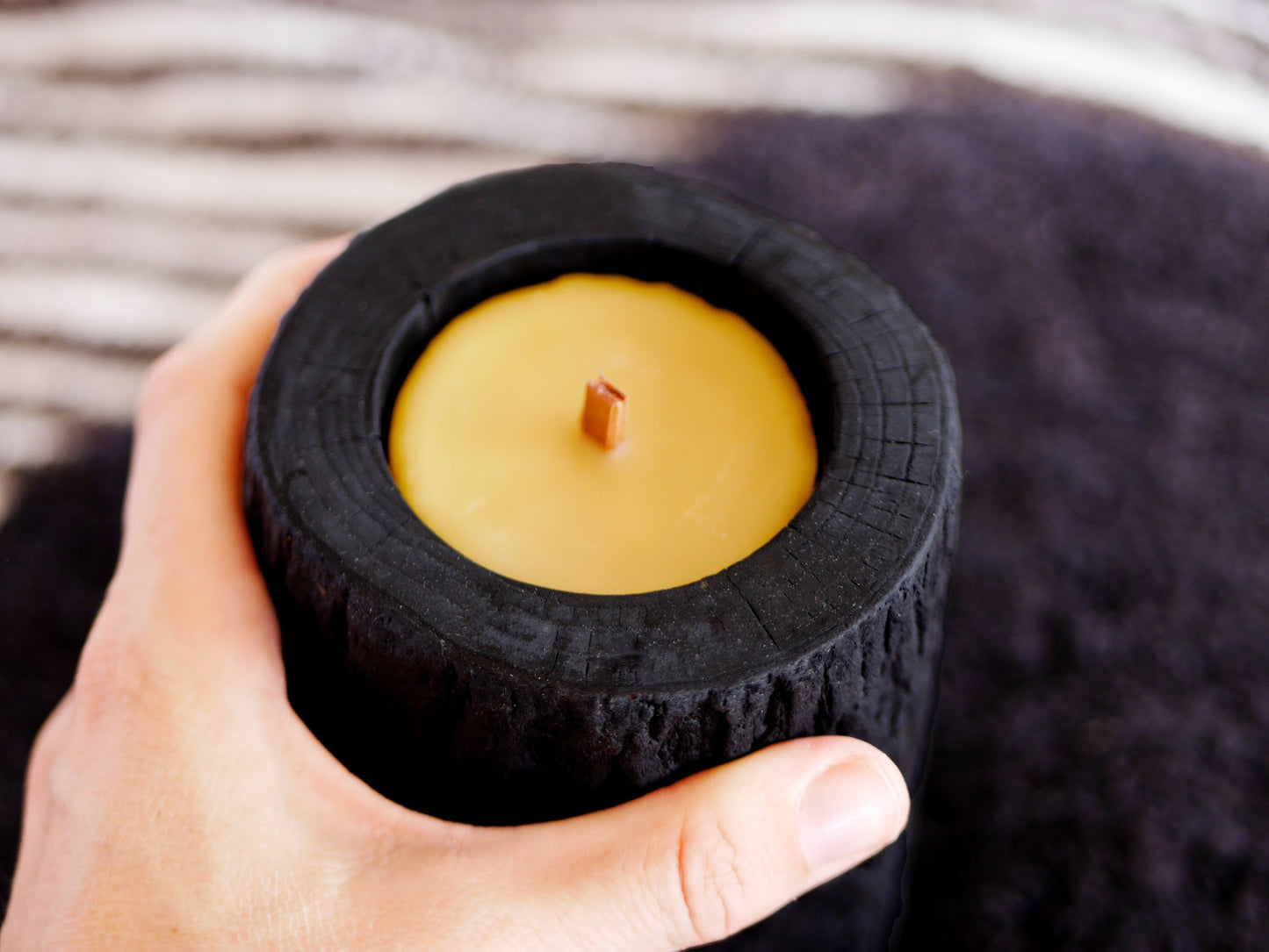 Volcano Wood Candle