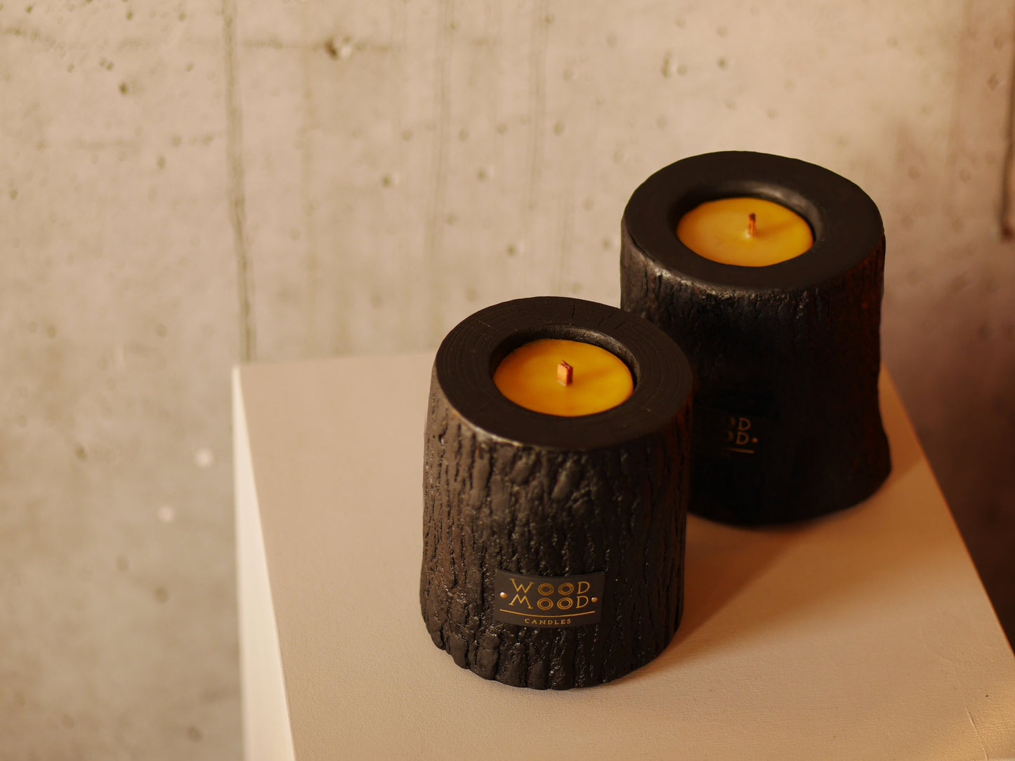 Volcano Wood Candle